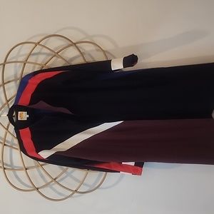 C&California colorblock duster